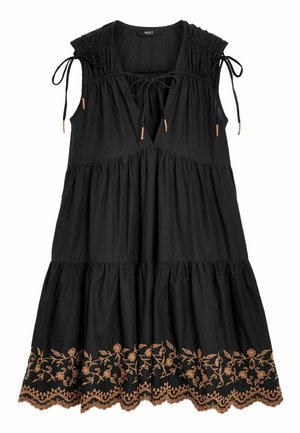 EMBELLISHED - Vardagsklänning - black brown