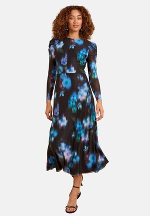 Love & Roses CREW NECK - Jurk - black floral