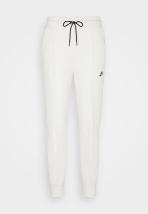 TECH - Tracksuit bottoms - pale ivory/black