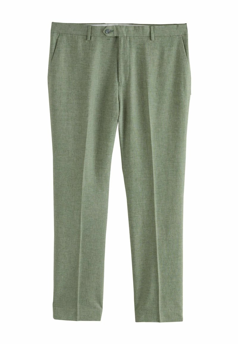 Next - REGULAR FIT - TAILORED TEXTURE - Trousers - green, Enlarge