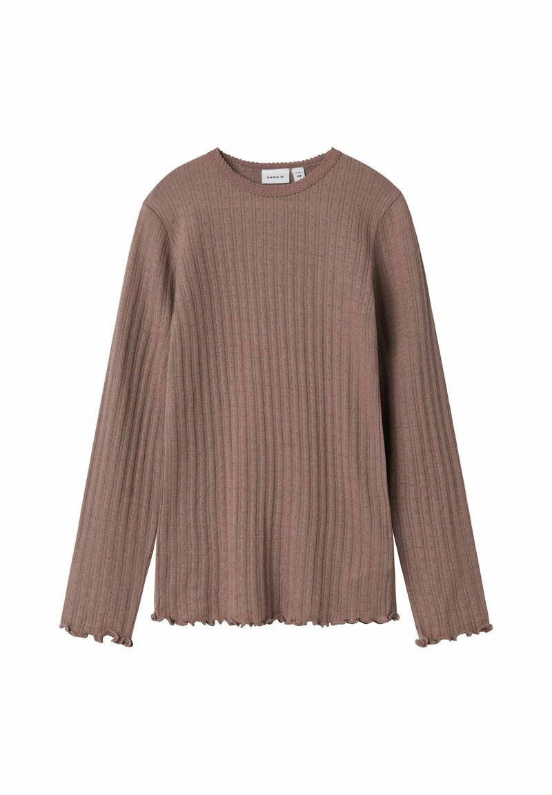 Name it MIT LANGEN ÄRMELN REGULAR FIT - Pullover - antler