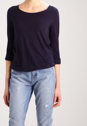 Langærmet T-shirt - blue