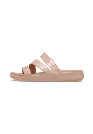 Pool slides - pink caramel