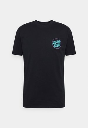 SLASHER FLIP UNISEX - Print T-shirt - black
