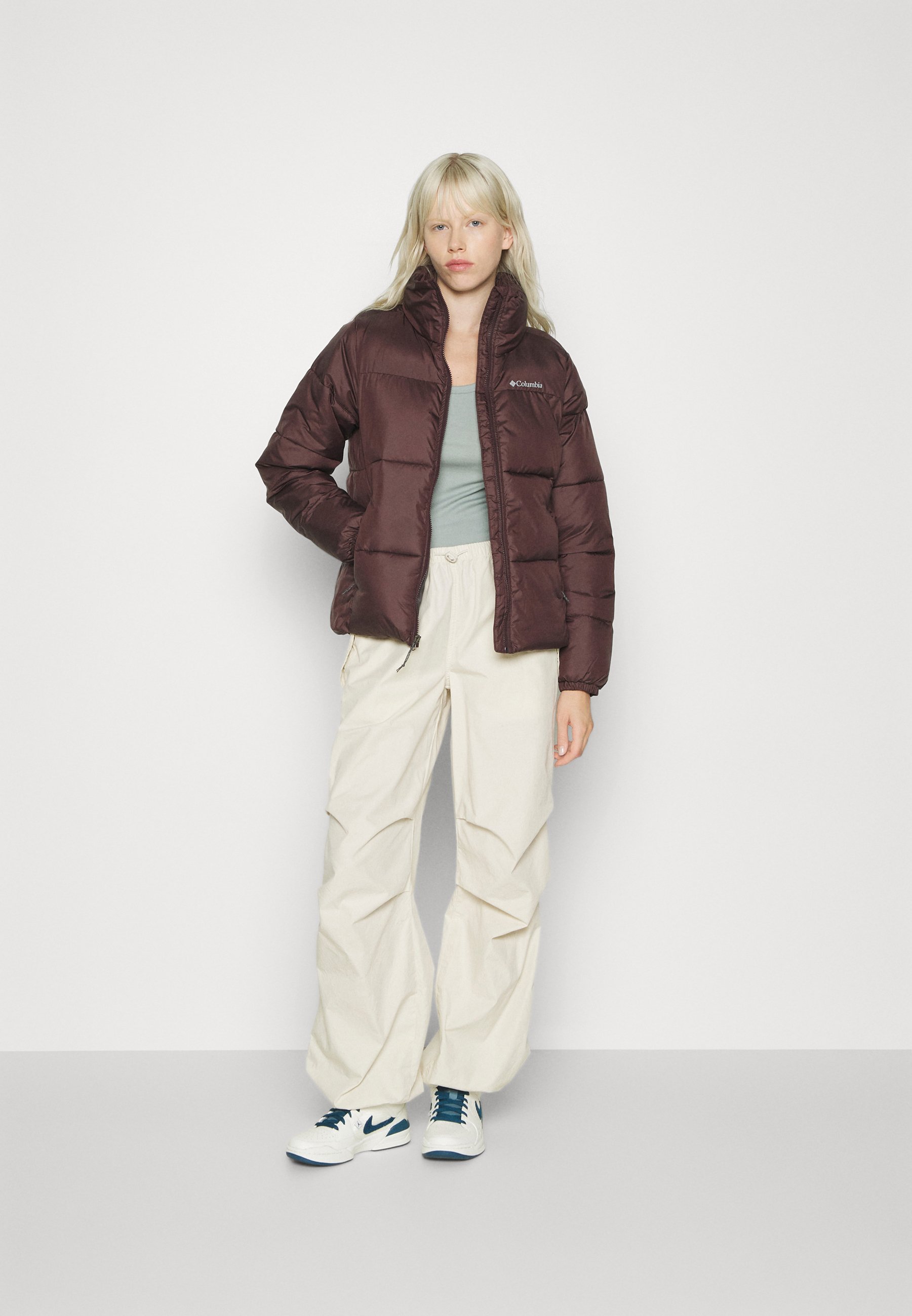 Columbia PUFFECT JACKET - Winterjacke - new cinder/braun - Zalando.ch