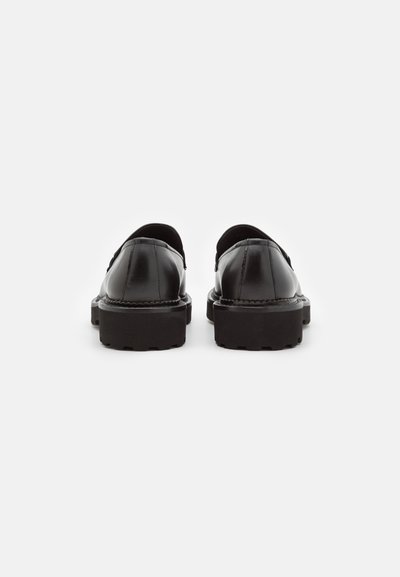 Filippa K SQUARE TOE LOAFERS - Įmautiniai batai - black