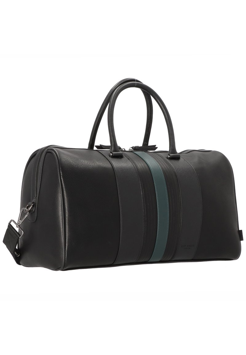 Borsone Da Viaggio Ted Baker Waylin – In Ecopelle, 45 Cm. Ampio Spazio, Perfetto Per Weekend E Brevi Viaggi. Stile Elegante E Raffinato. - 4