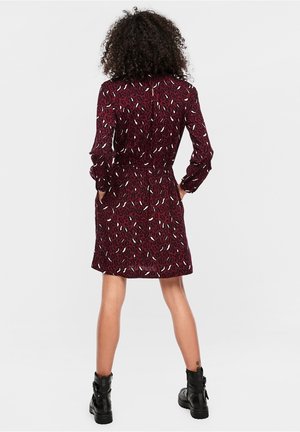 Day dress - dark red