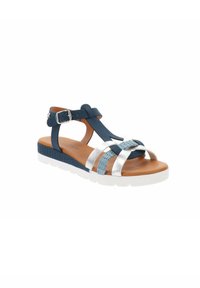 Valleverde Sandali con zeppa - blu