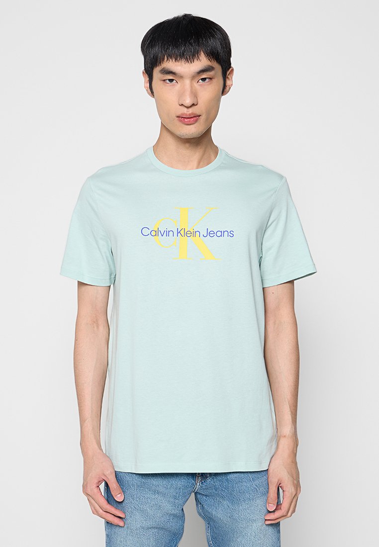 Calvin Klein Jeans T-shirt print lichtblauw
