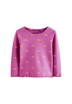 Next REGULAR FIT  - Top s dlouhým rukávem - purple rainbow