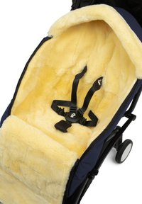 Werner Christ Baby Footmuff - blue melange