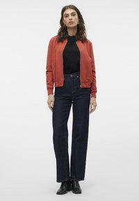 Vero Moda VMSUMMER - Pilotska jakna - tandoori spice/gold-coloured