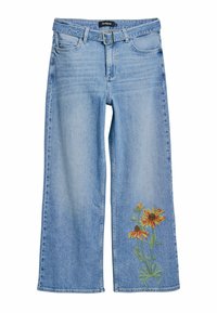 Jean Femme Desigual Bleu - Neuf Avec étiquettes - Coupe Regular - Fermeture éclair