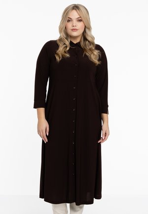 WIDE FIT - Blusenkleid - brown