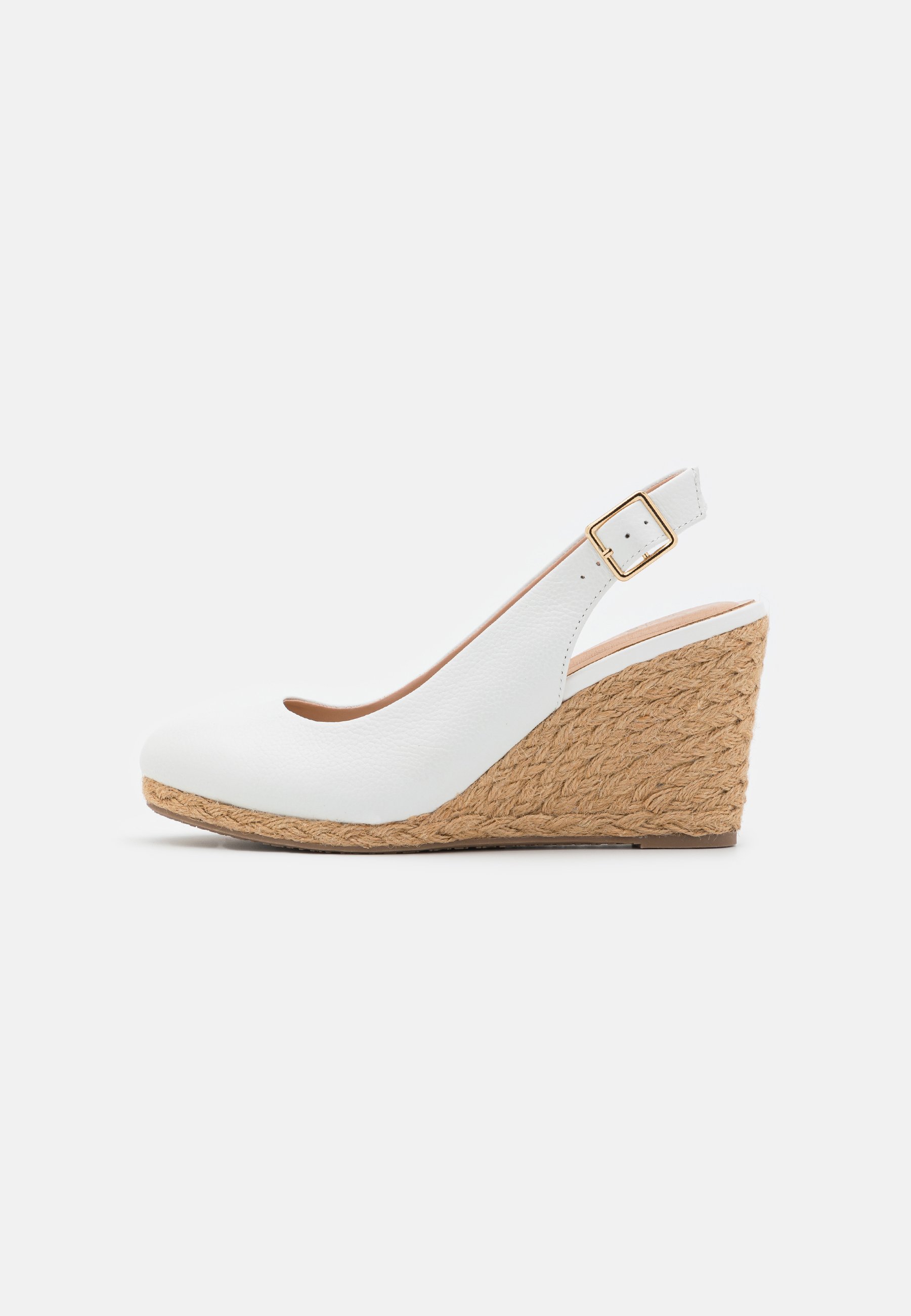 Dune London CODA - Sandali con zeppa - white/bianco - Zalando.it