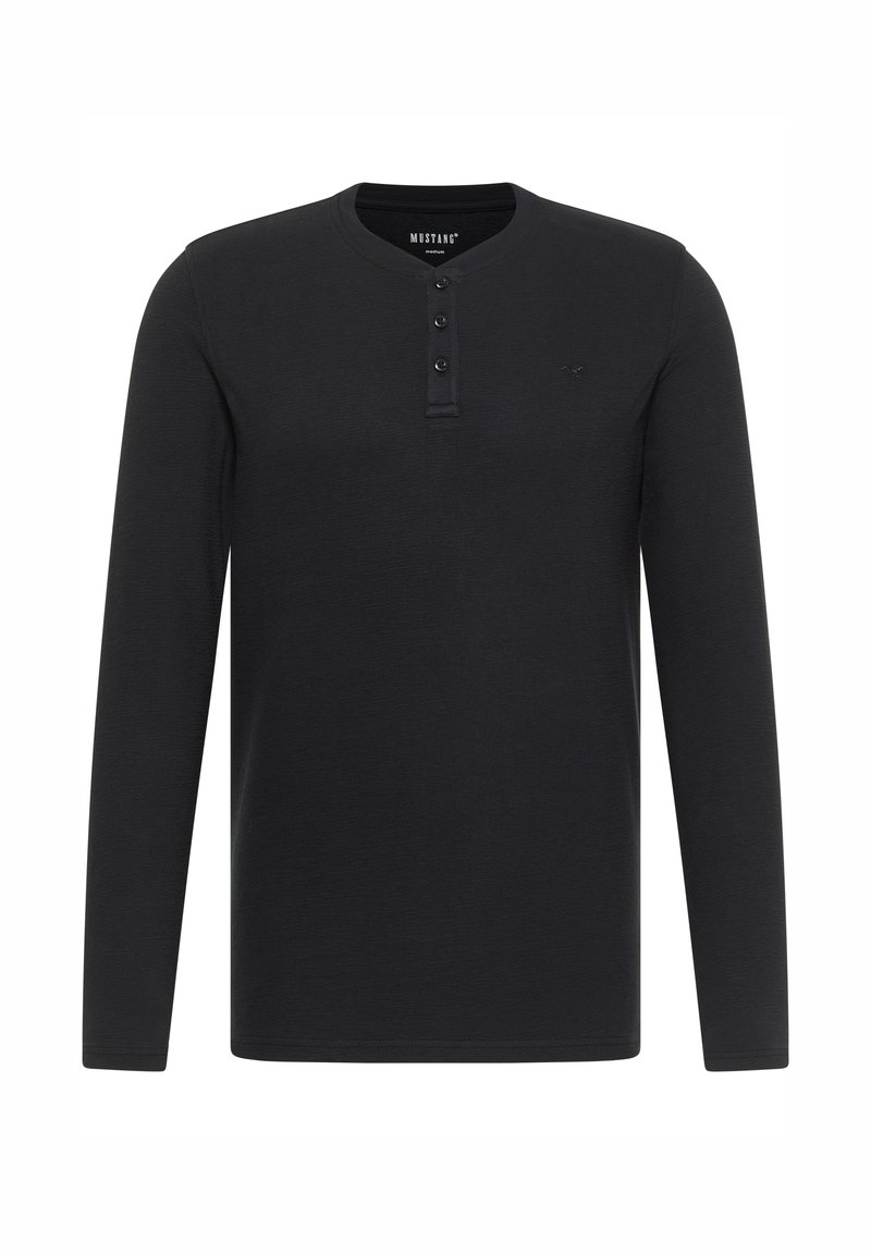 mustang Longsleeve antraciet