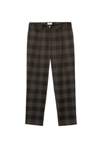 CHECK - Broek - marrone