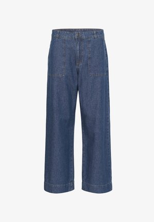 Bon'A Parte, BPALLY - Wide Leg - medium blue denim