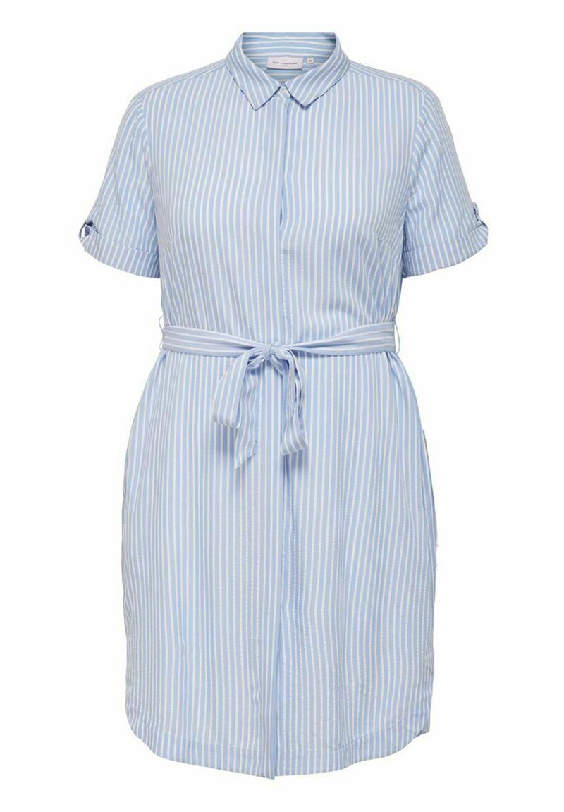Damen Freizeitkleider | ONLY Carmakoma Blusenkleid colony blue/hellblau - BP35012 Damen Freizeitkleider | ONLY Carmakoma Blusenkleid colony blue/hellblau - BP35012