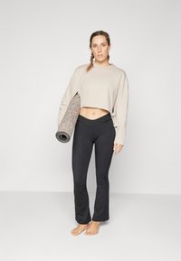 adidas Performance YOGA COVER-UP - Sweatshirt - beige