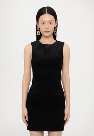 MICHAEL Michael Kors SMOCKED DRESS - Cocktail dress / Party dress - black