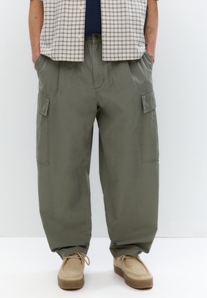 Pantalon cargo - green