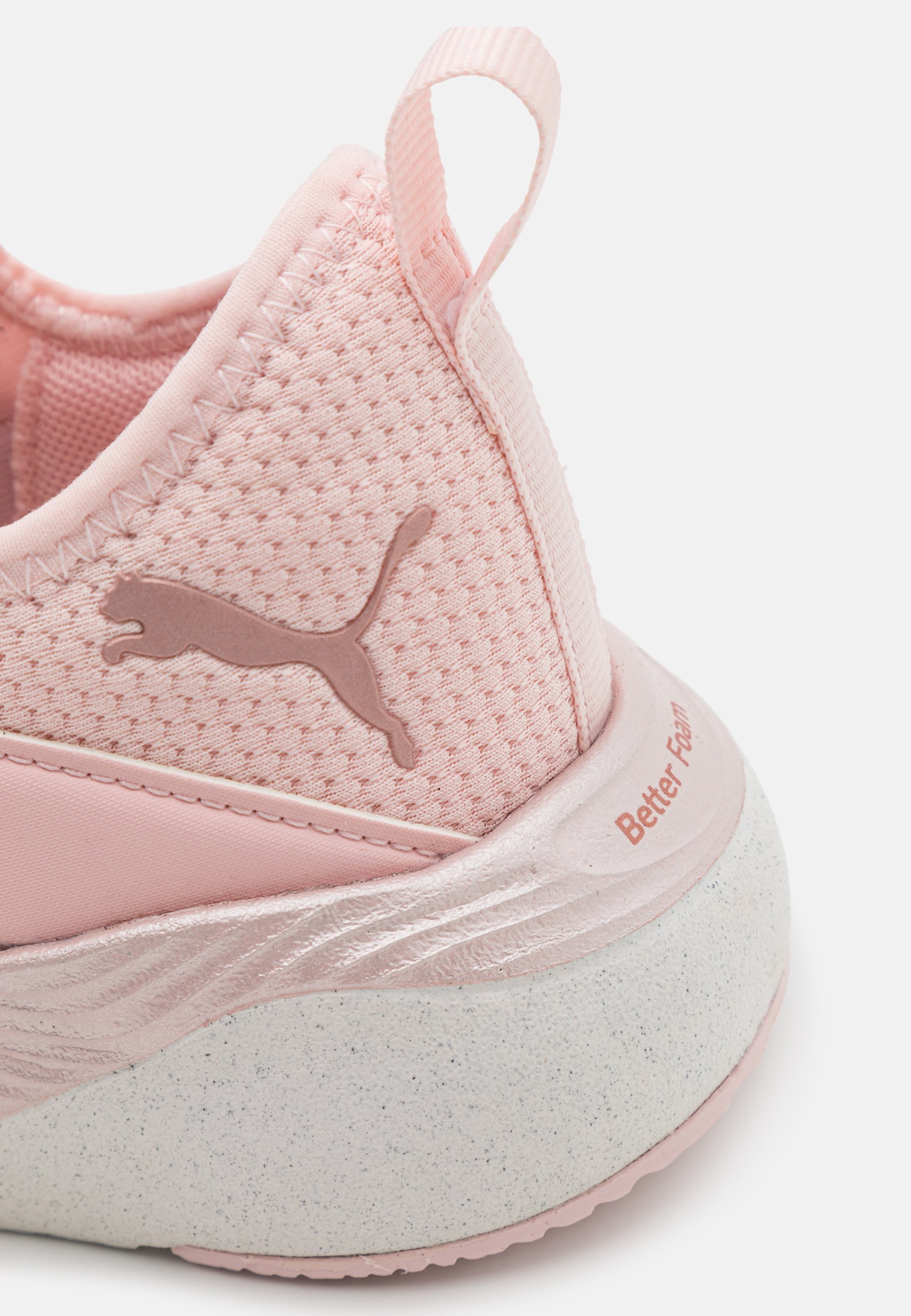 rose gold training shoes