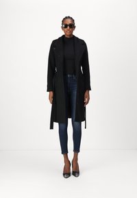 Bruuns Bazaar CATARINABBPERLE COAT - Klasisks mētelis - black