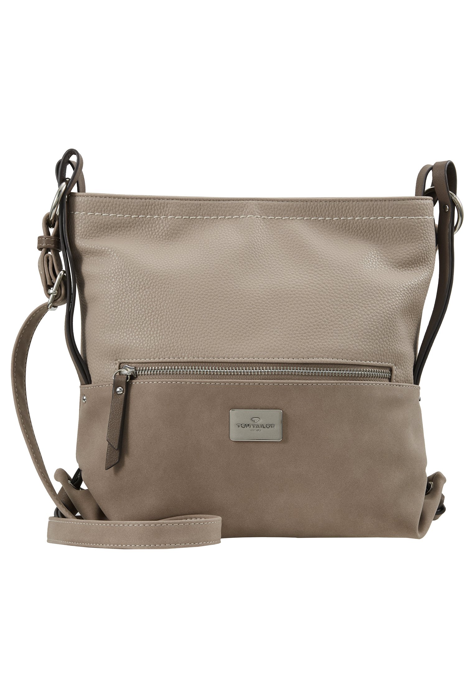 TOM TAILOR ELIN Skulderveske beige Zalando.no TOM TAILOR ELIN CROSS BAG Skulderveske white Zalando.no