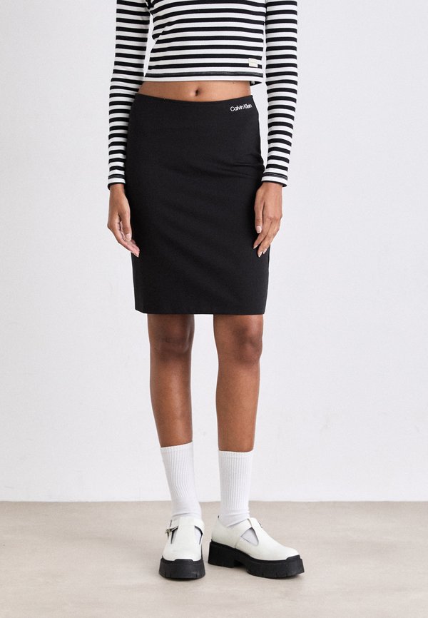 MILANO LOGO SKIRT - Pencil skirt