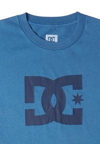 DC Shoes STAR PIGMENT DYE - Triko s potiskem - bqpw dark blue enzyme wash