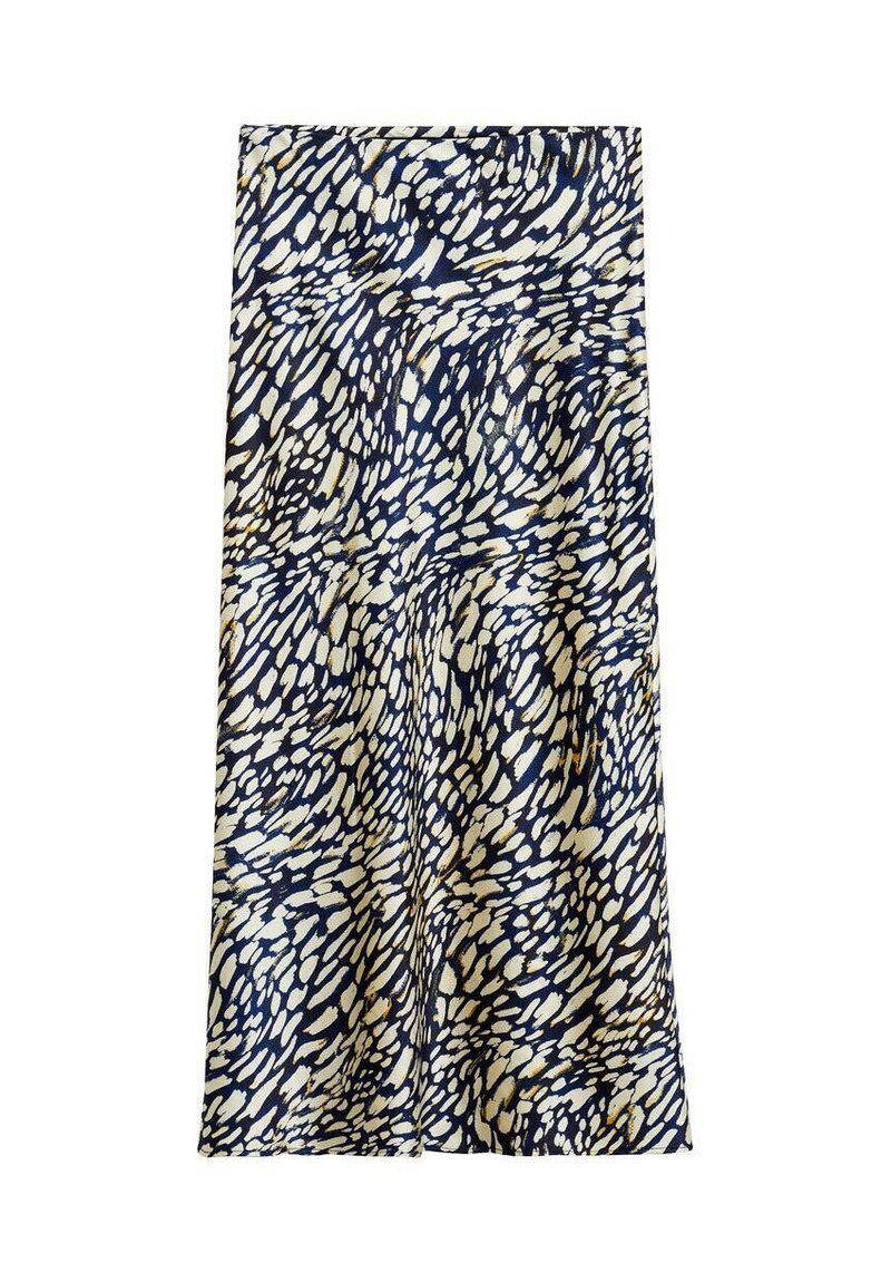 Mango A-lijn rok donkerblauw Mango A-lijn rok donkerblauw