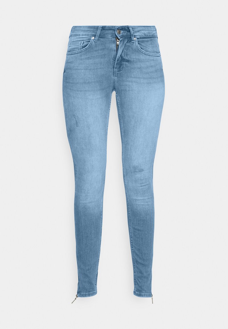 Only Jeans Skinny Fit lichtblauw denim