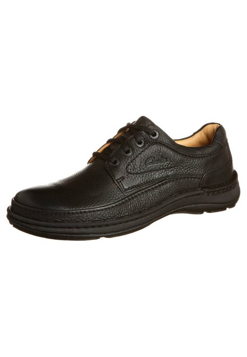 Clarks NATURE 5 - Sportlicher Schnürer - black/schwarz - Zalando.ch
