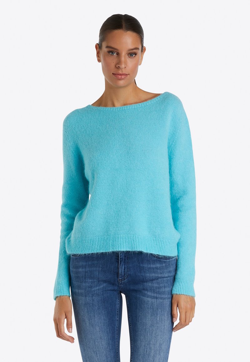 Rich & Royal Pullover - ice teal