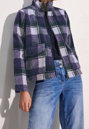 Välikausitakki - mottled dark green