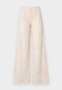 TROUSERS - Hlače - almond beige