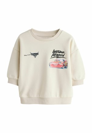 REGULAR FIT - PRINTED  - Ikdienas džemperis - ecru cars