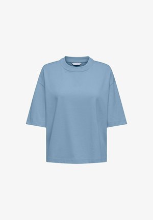 ONLY, ONLLARA - Camiseta básica - soft chambray