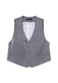 TESSUTO CANGIANTE - Smanicato - argento