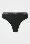 THONG ICON COTTON MODAL - String - black