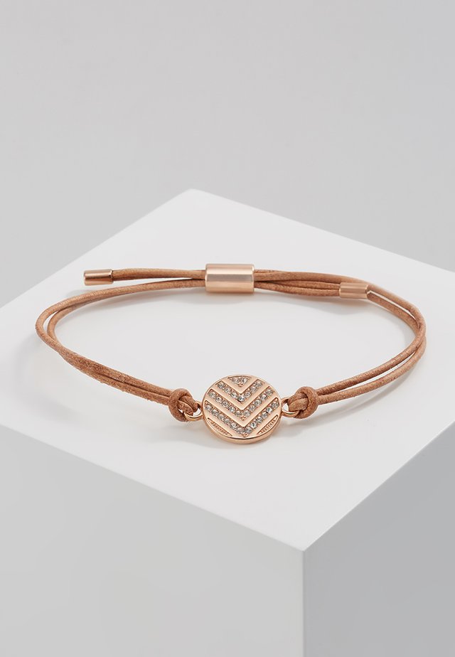 VINTAGE GLITZ - Armband - hellbraun