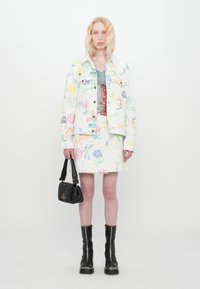 Soulland DECLAN JACKET - Jachetă din denim - white