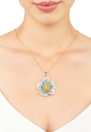 Latelita PANSY FLOWER - Necklace - blue / yellow