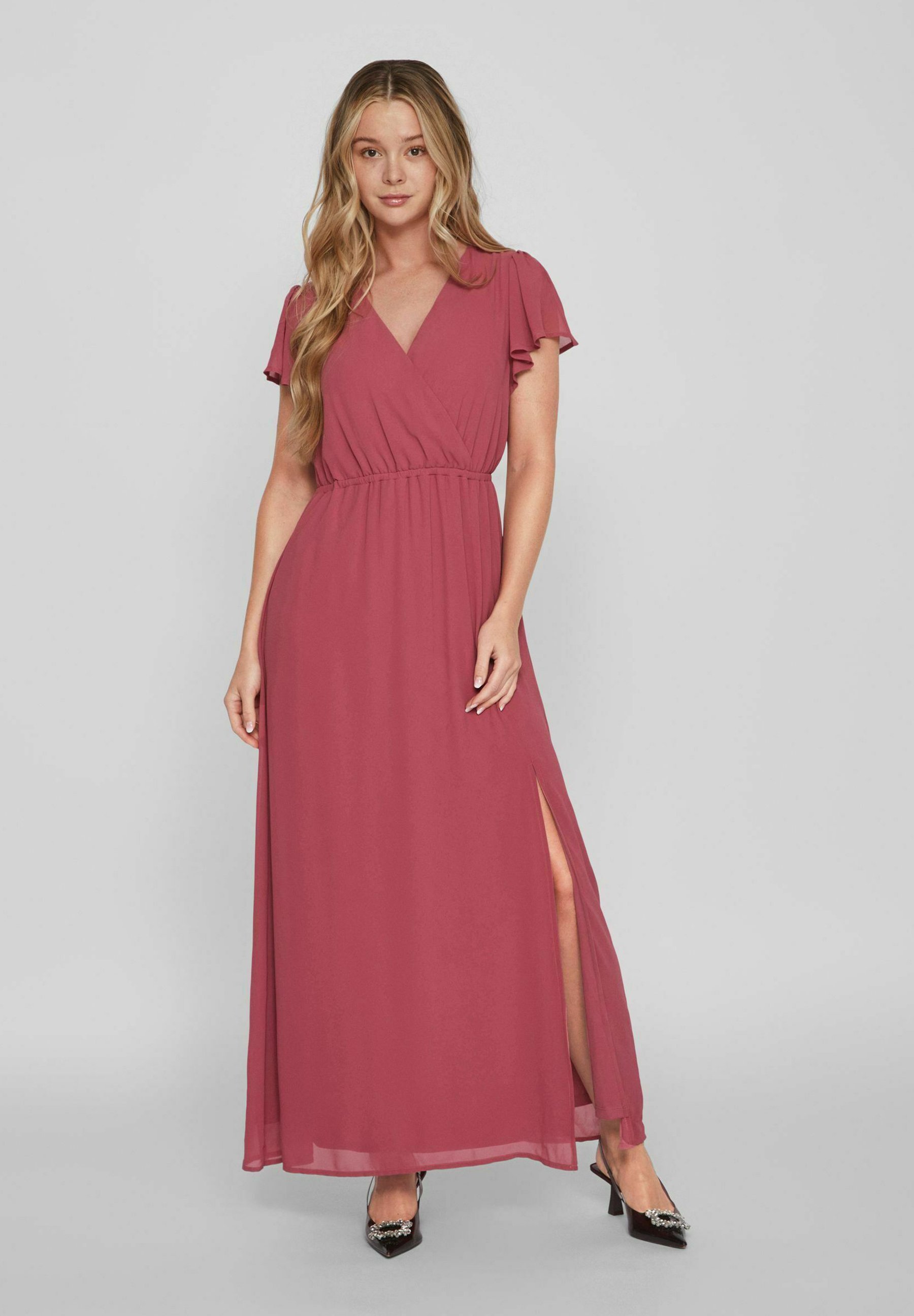 Vila Damen Kurzkleid Mit Kurzen Ärmeln – Lässig & Stylisch | Perfekt Mit Denimjacke & Stiefeln