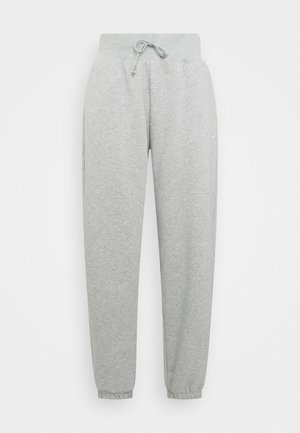 W PHNX FLC HR OS - Treniņtērpa apakšdaļas - grey heather