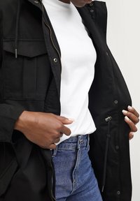 Ellos Collection Parkaer - schwarz