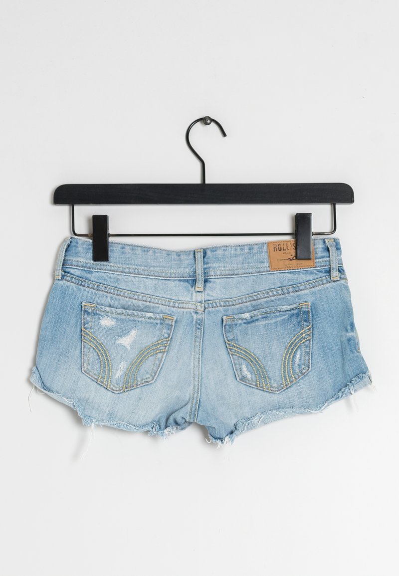 Low Rise Hollister Men's Denim Shorts HOLLISTER Mens Skinny