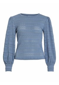 VILA Blus - dark blue